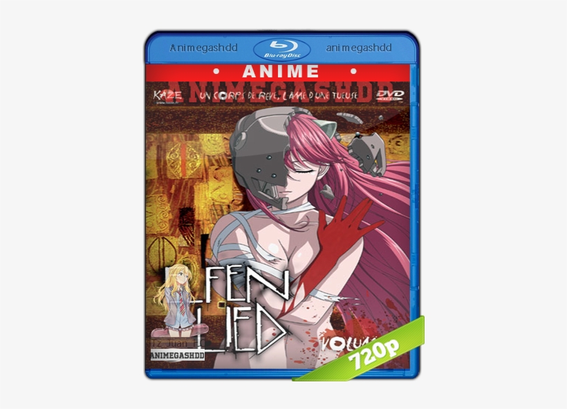 Elfen Lied 13/13 Ova Bdrip 720p Dual Audio (finalizado) - Elfen Lied Dvd, transparent png #3174311