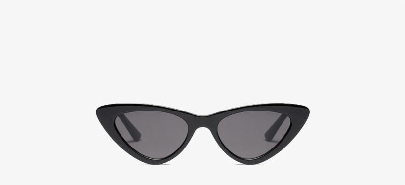 Irene Triangle Cat-eye - Studded Cat Eye Sunglasses, transparent png #3174447