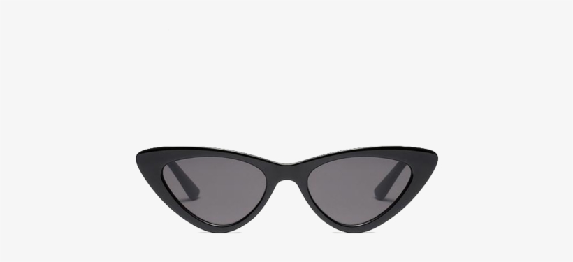 Irene Triangle Cat-eye - Studded Cat Eye Sunglasses, transparent png #3174447