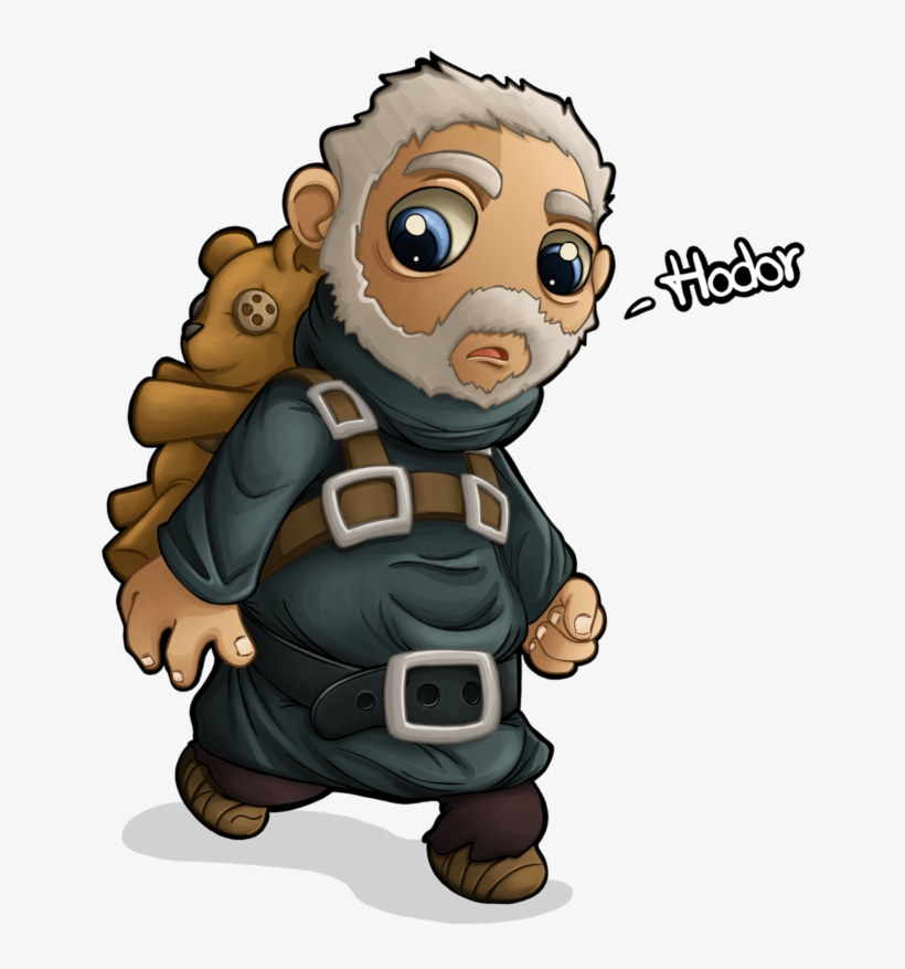 Hodor Dave The Minion Mammal Vertebrate Cartoon Fictional - Game Of Thrones Chibi Hodor, transparent png #3174521
