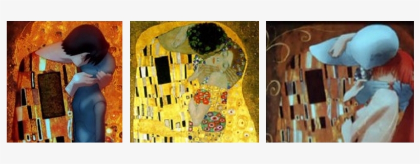Gustav Klimt The Kiss Elfen Lied - Kiss By Klimt Greeting Card, transparent png #3174561