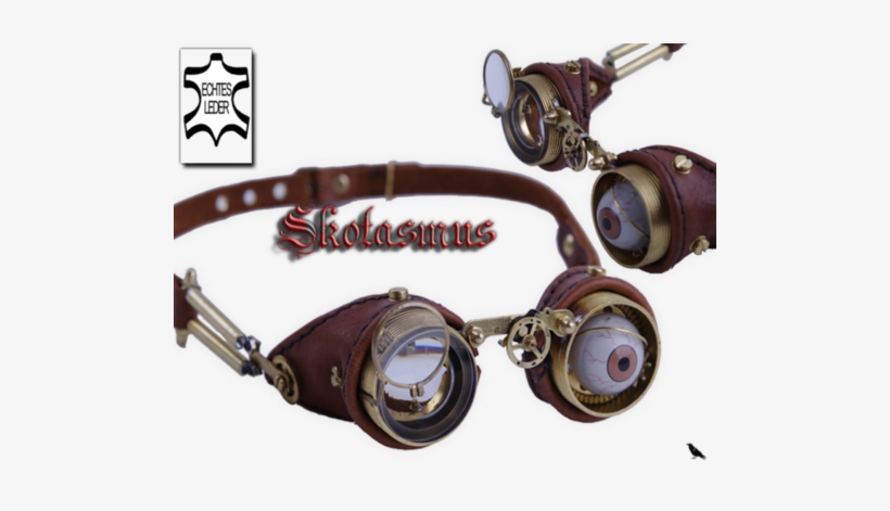 Steampunk Goggles - Glasses, transparent png #3174586