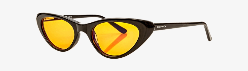 Black Cat Eye - Sunglasses, transparent png #3174670