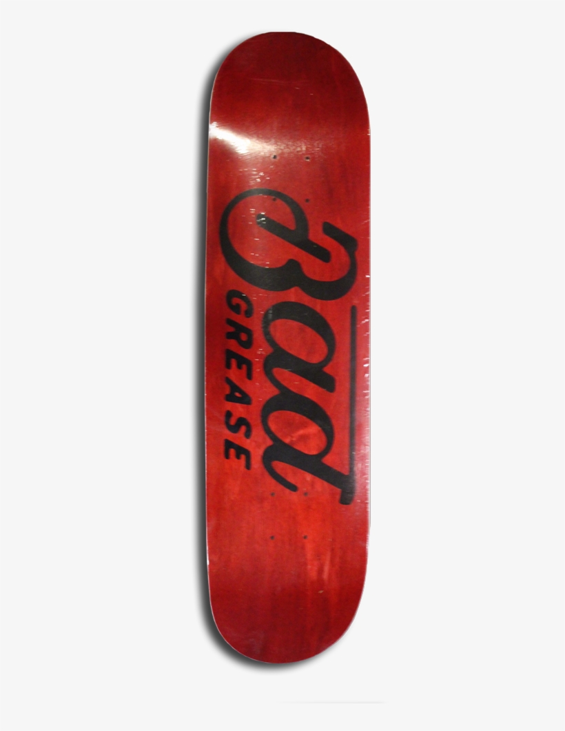 Bad Grease Logo Skateboard - Poster, transparent png #3174741