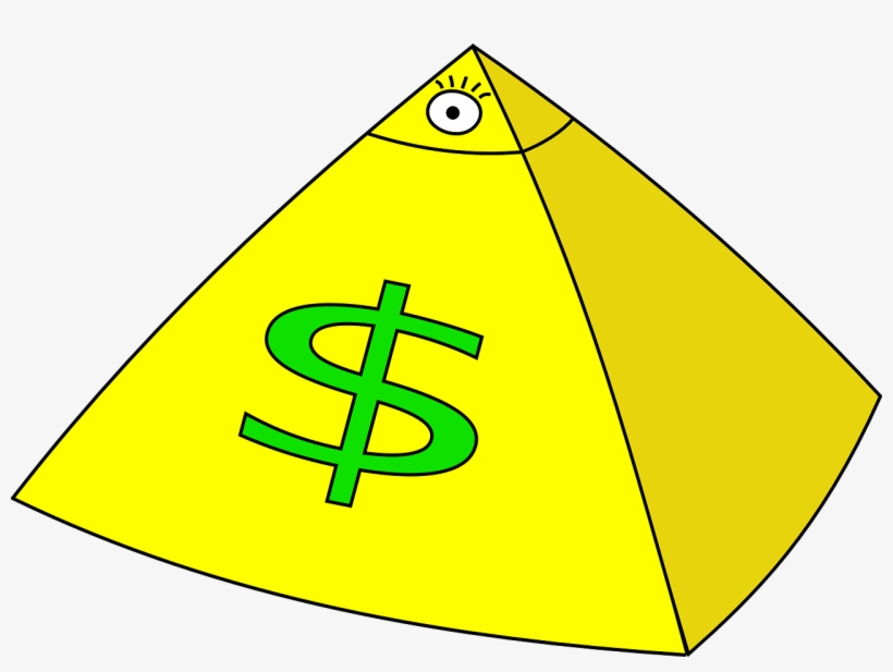 Are Essential Oil Companies Pyramid Scams - Pyramid With A Eye, transparent png #3175306