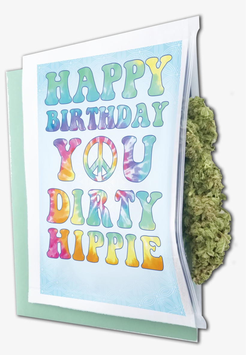 Dirty Hippie Birthday Gift Bag - Birthday, transparent png #3175434