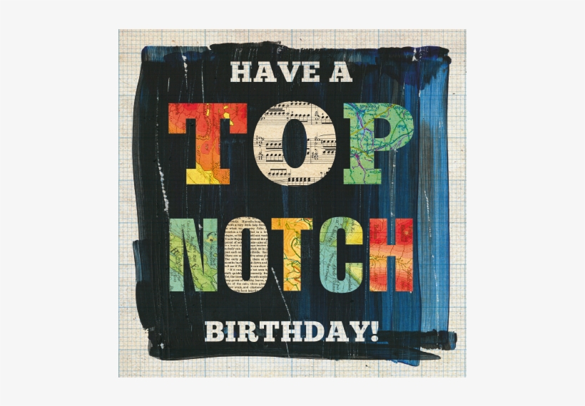Top Notch Greeting Card Top08 - Portico Top Notch Birthday Card, transparent png #3175458