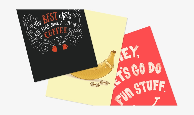 Ecards - Crunches Art Print - Mini By Naolito, transparent png #3175504