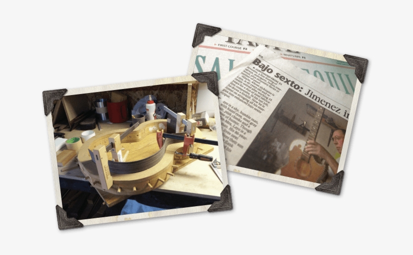Bajo Sexto In The Workshop - Bajo Sexto, transparent png #3175645