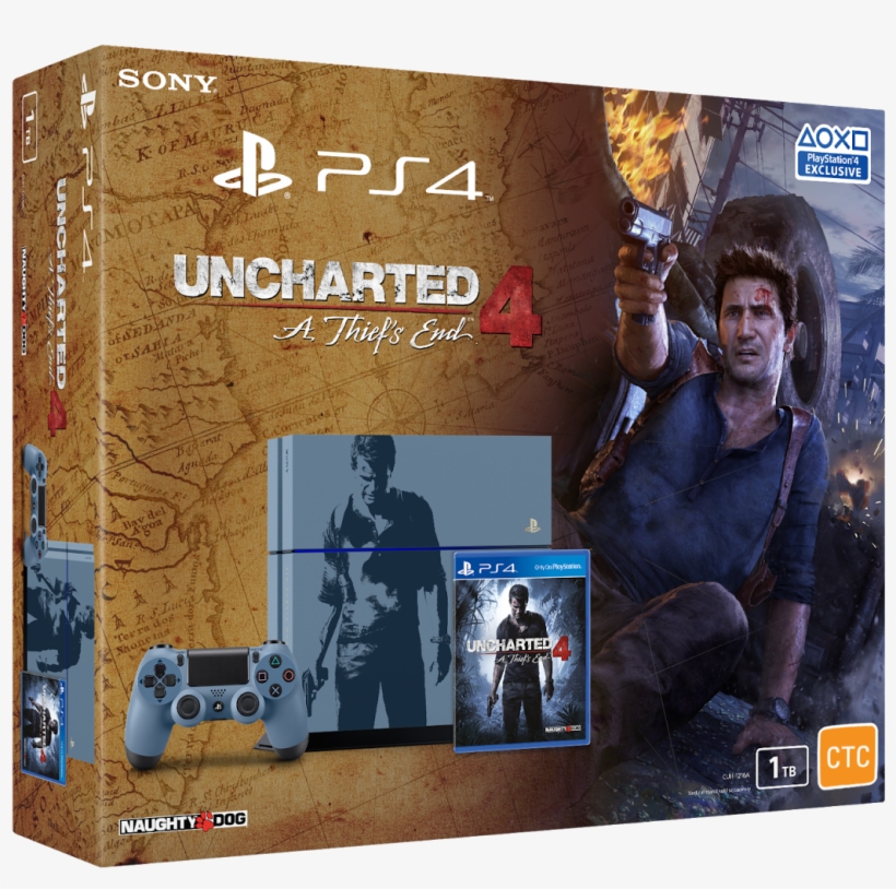 For What You Get, You Can Expect To Pay $579 - Playstation 4 Konsole Ps4 1tb Uncharted 4:, transparent png #3175972