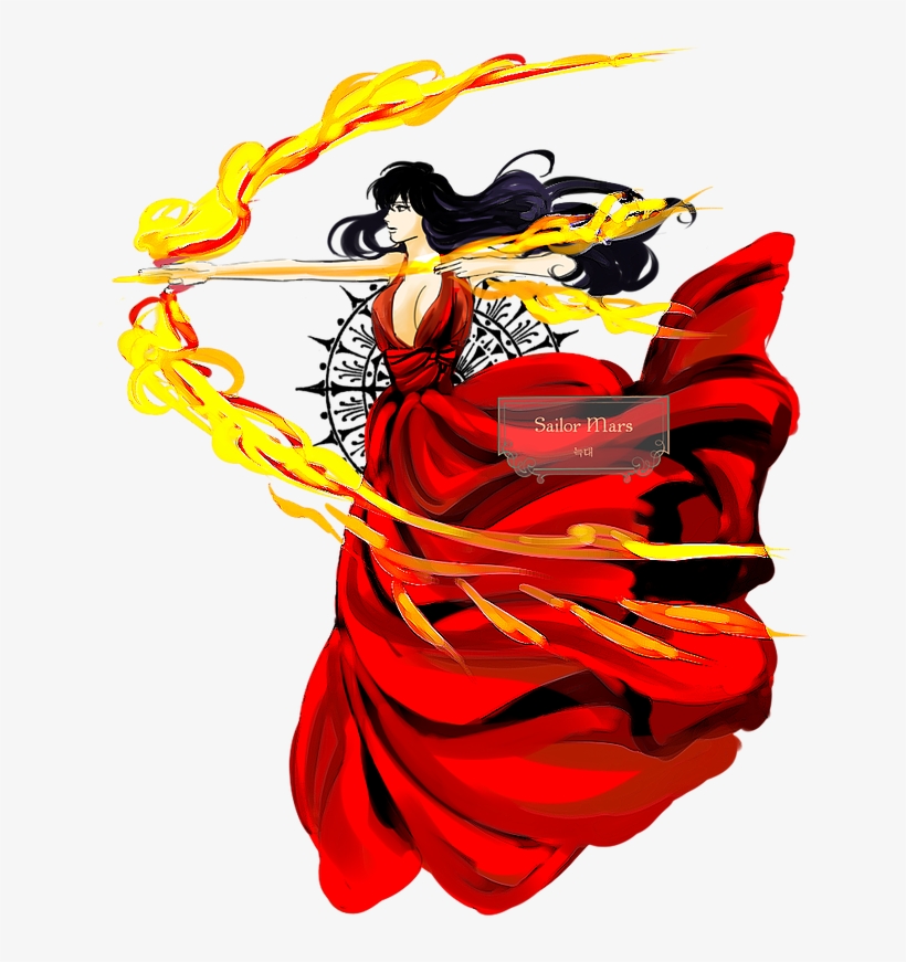 3991f3 - Webp - Sailor Mars, transparent png #3176076