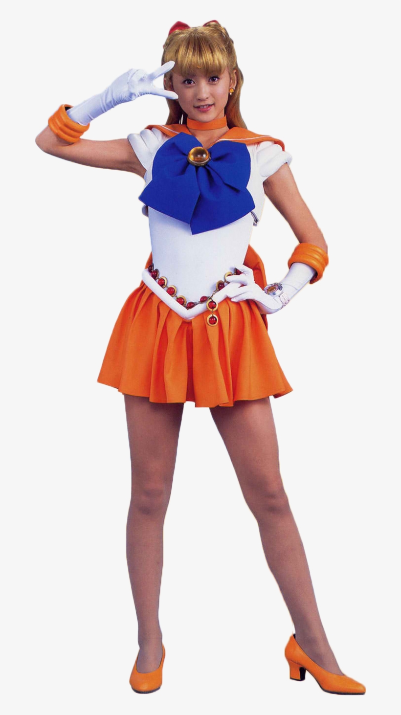Pretty Guardian Sailor Venus, transparent png #3176116