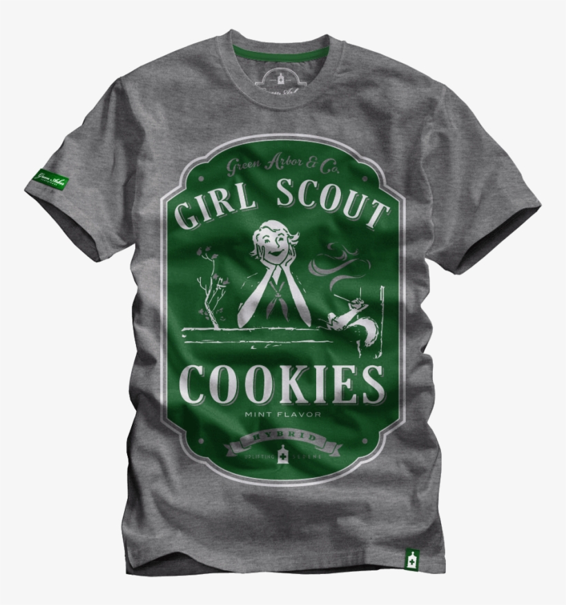 Girl Scout Cookies - T-shirt, transparent png #3176490