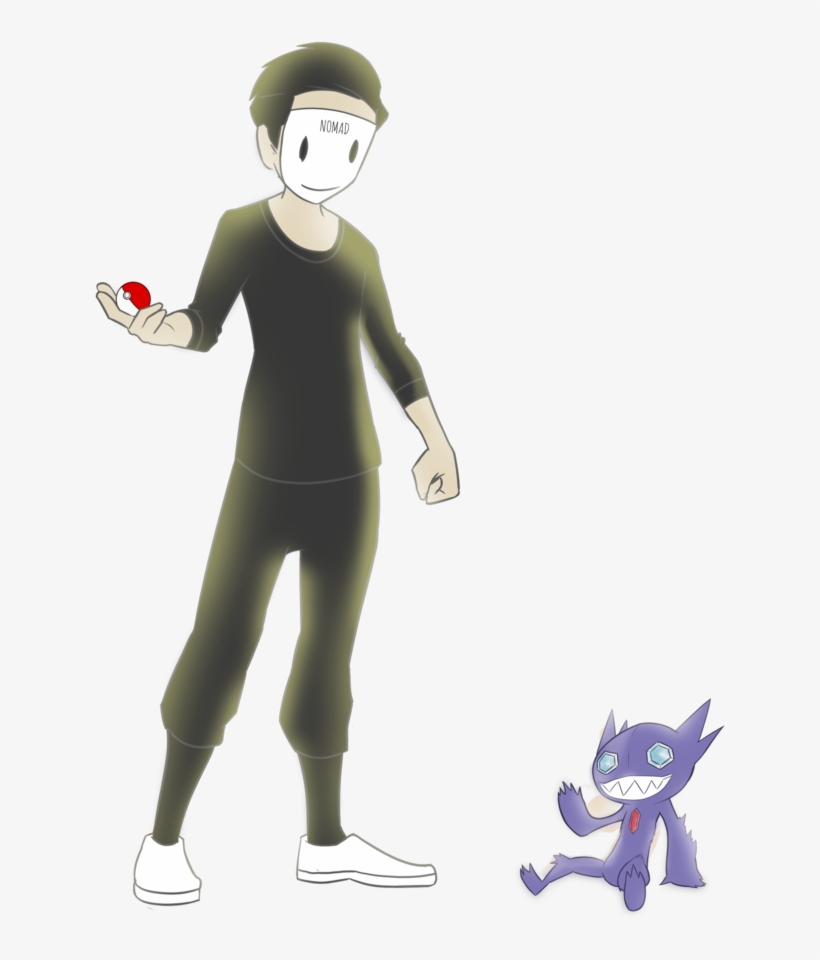 Zaq Sableye - Cartoon, transparent png #3176659
