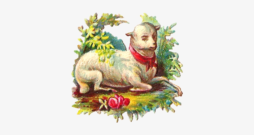 Free Digital Lamb Clip Art - Easter Lamb Png, transparent png #3176815