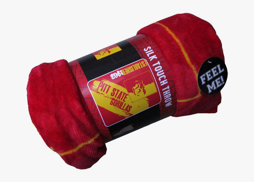Pitt State Gorillas Silk Touch Throw Blanket - Pittsburg State University, transparent png #3177144