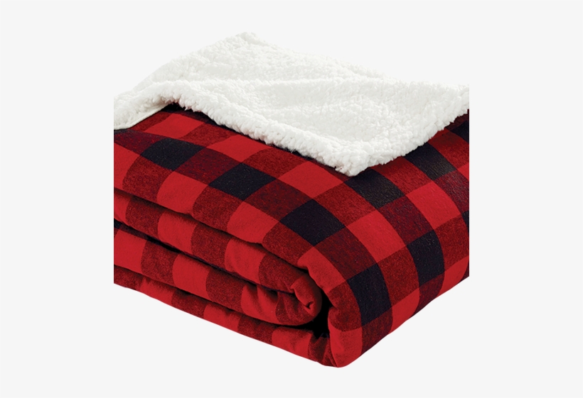 Lumberjack Sherpa Throw Eddie Bauer King Plush Cabin Plaid Sherpa Blanket, Free Transparent