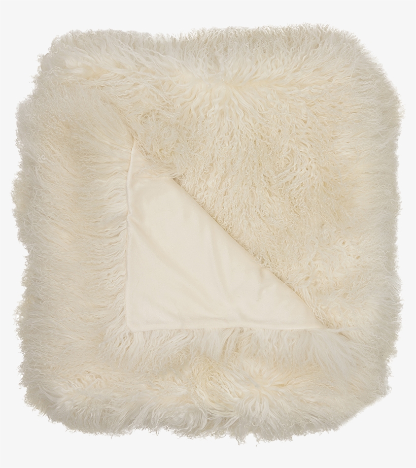 Sheepskin Throw Blanket White Bedding Canvas Home Interiors - Fur Clothing, transparent png #3177303