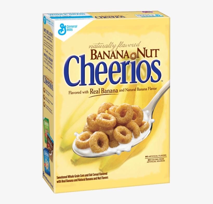 Food & Cooking - Banana Nut Cheerios, transparent png #3177327