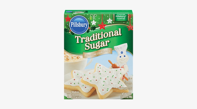 Pillsbury™ Traditional Sugar Cookie Mix - Pillsbury Traditional Premium Cookie Mix - 17.5 Oz, transparent png #3177559