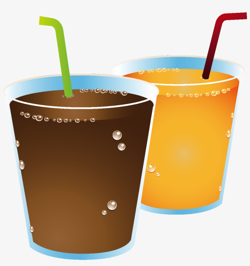 Cartoon Juice Drink Elements - Drink, transparent png #3177792