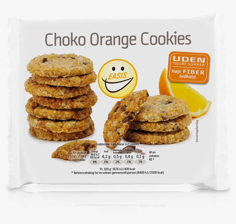 Choco Cookies With Orange - Isis Cookies, transparent png #3177954