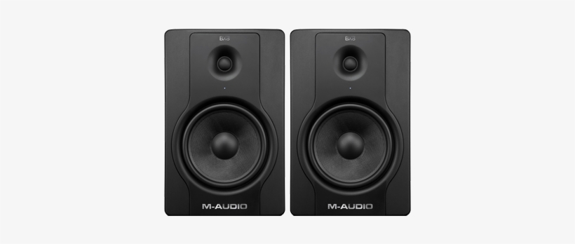 Studio Monitors - M-audio Bx8 D2 Active Studio Monitors (pair), transparent png #3178233