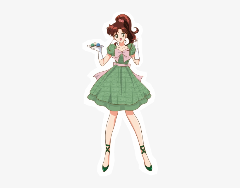 Praline Chocolat In The Image Of Sailor Jupiter - Makoto Kino Transparent, transparent png #3178601