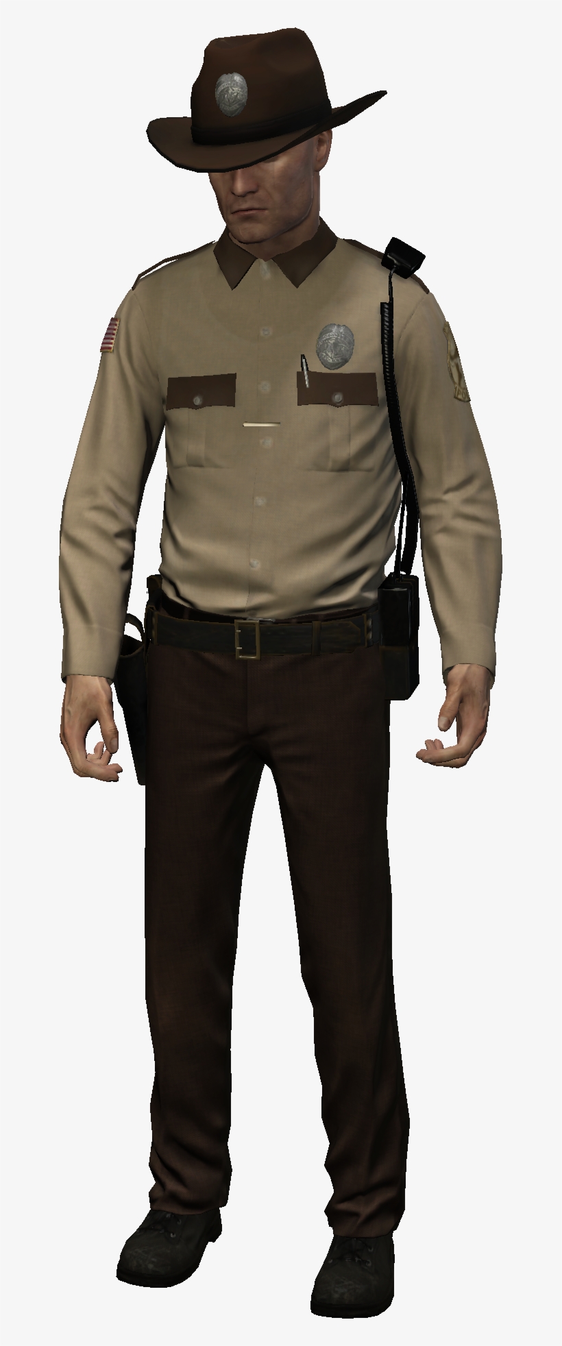 Hope Police Officer - Hitman Absolution Police Uniform, transparent png #3178760