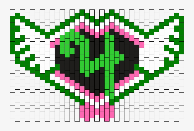 Sailor Jupiter Mask Bead Pattern - Il Kandi Mask Patterns, transparent png #3178851