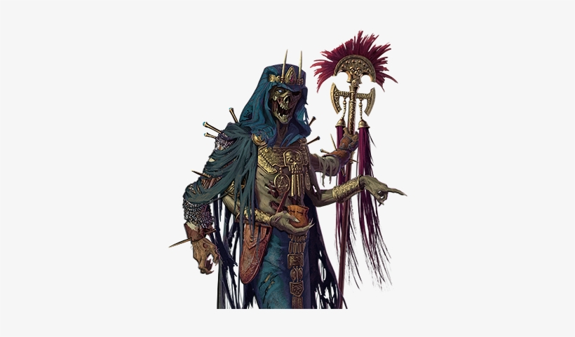 Undead Transparent Background - Lich Battle For Wesnoth, transparent png #3179103