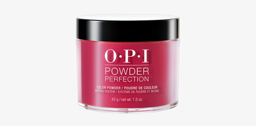 Opi Dip Powder Red, transparent png #3179643