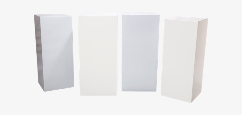 Cube Poseur Tables Grey And White - White, transparent png #3179792