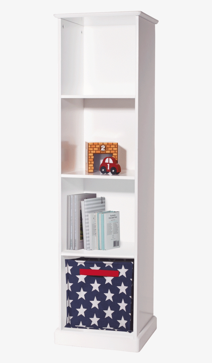 Abbeville Tall Four Cube Storage Unit In White With Childrens Storage Unit Tall Free