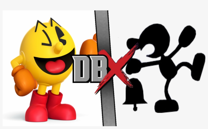 Pac-man Vs Mr Game Watch - Mr Game And Watch, transparent png #3180162