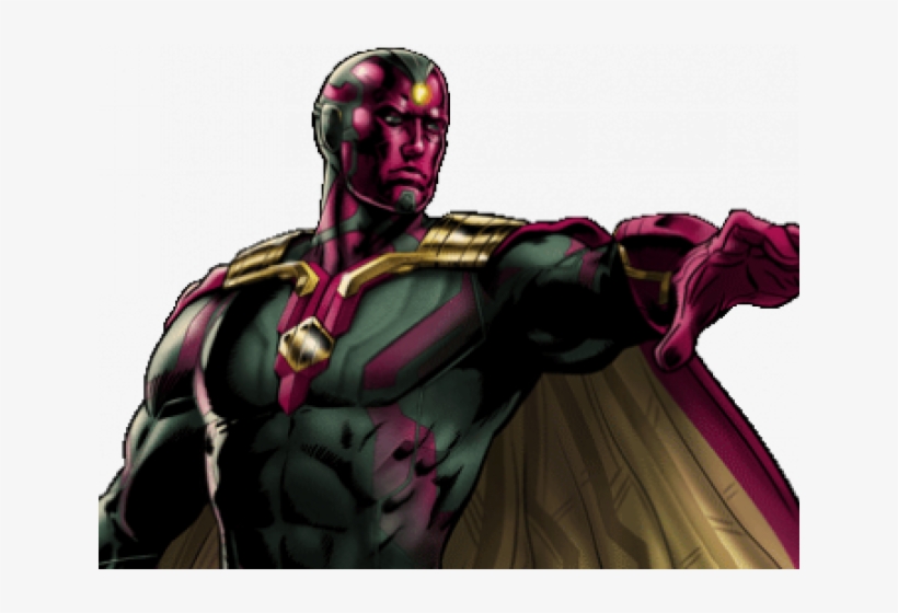 Marvel Vision Png Transparent Images - Vision Marvel Avengers Alliance, transparent png #3180192