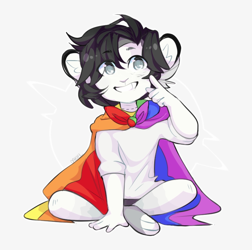 Small Boy Big Flag By Oakiel - Flag, transparent png #3180258