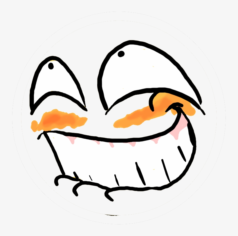 Lol Faces Meme Messages Sticker-6 - Blushing Smiley, transparent png #3180457