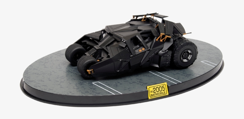 Dc Batman Automobilia Collection 3 Tumbler 2005 Batman - Model Car, transparent png #3180530