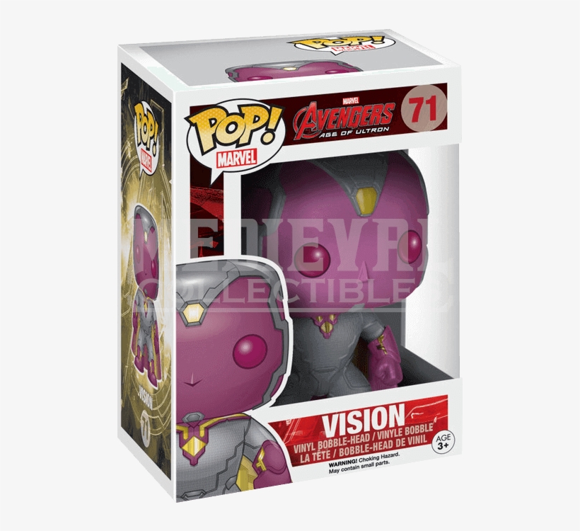 Item - Vision Avengers Funko Pop, transparent png #3180531