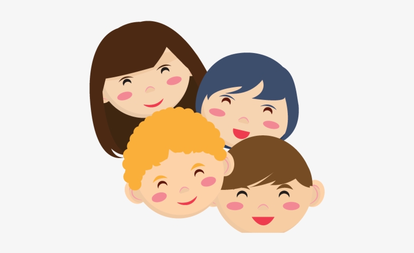 Children - 家庭 卡通 透明, transparent png #3180770