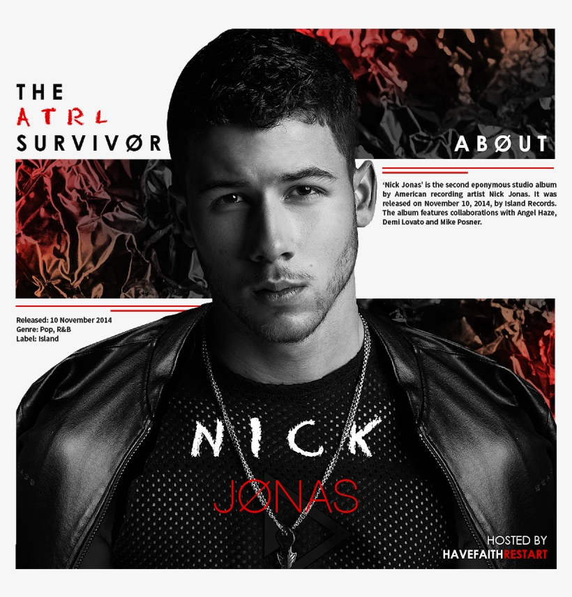 [and The Winner Is] Nick Jonas - Aluminum Foil Shower Curtain, transparent png #3180878