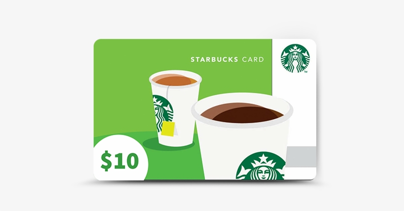 $10 Starbucks Gift Card - Starbucks New Logo 2011, transparent png #3181140