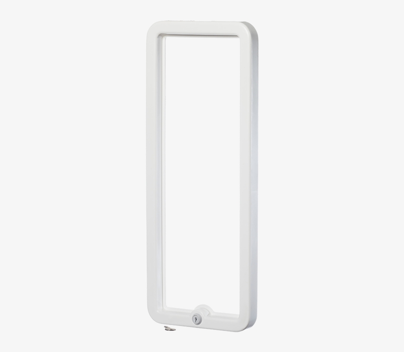 10520 White Frame W/lock, 20lb - Mobile Phone, transparent png #3181380
