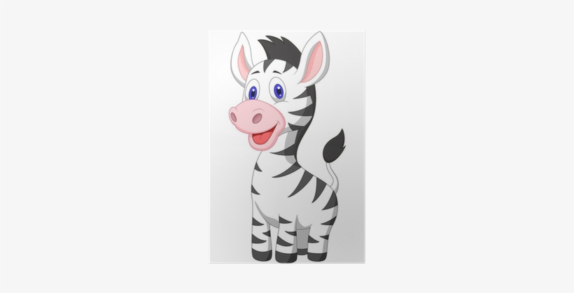 Baby Zebra Cartoon, transparent png #3181502