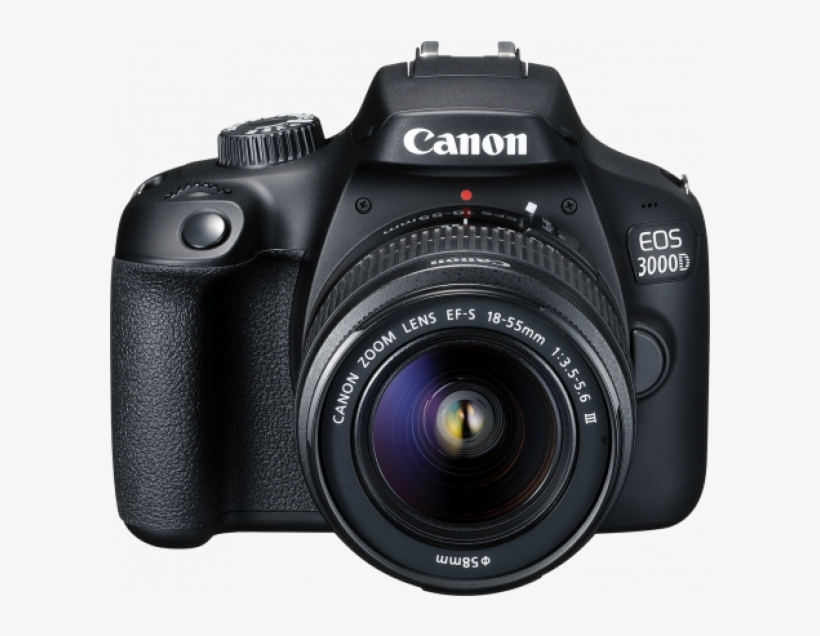 Canon Eos 3000d Kit With 18-55mm Lens - Canon Eos 1300d, transparent png #3181528
