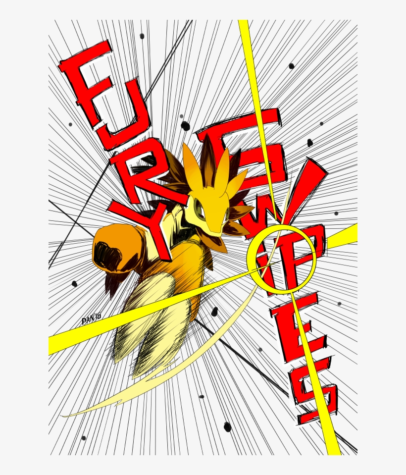 #028 Sandslash Used Fury Swipes And Crush Claw - Game-art-hq, transparent png #3181554