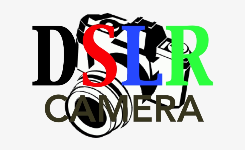 Dslr Digital Camera - Dslr Text Logo Png, transparent png #3181812