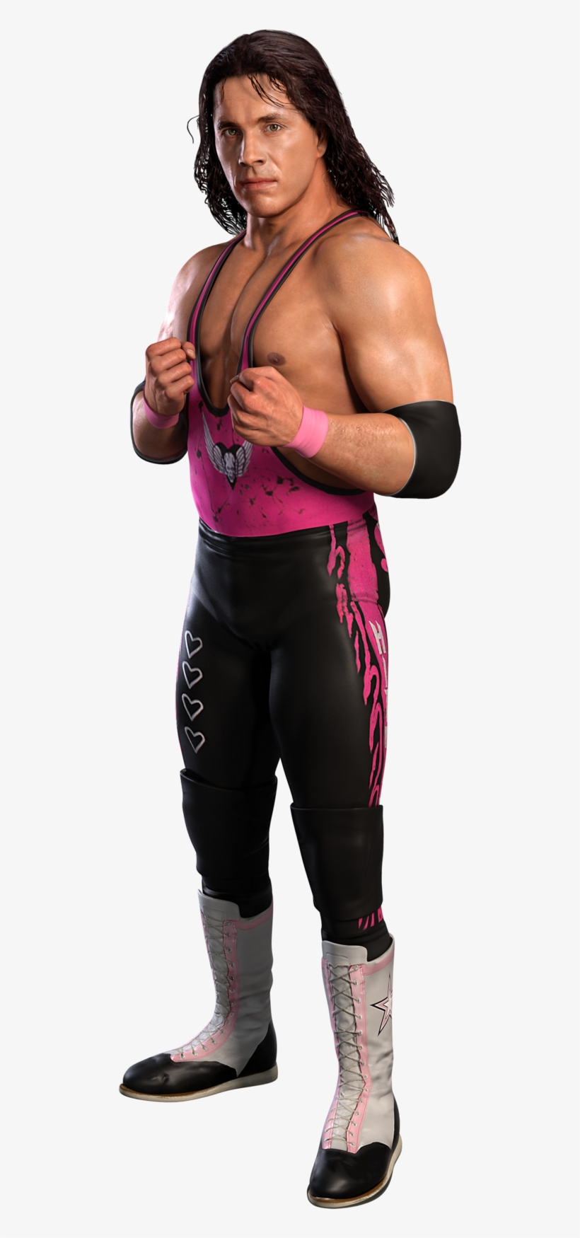 Brethart Svr2011 Render - Bret Hart Svr 2011, transparent png #3181869