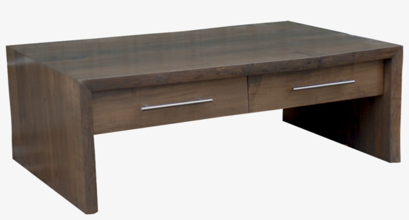 Live Edge Waterfall Coffee Table - Table, transparent png #3182672